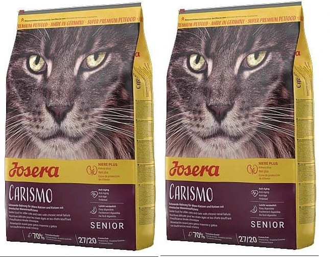 2 שקי ג'וסרה קריסמו לחתולים מבוגרים / בעיית כליות - 2 ק"ג