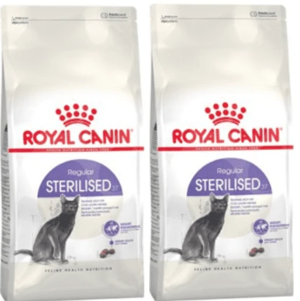 2 שקי רויאל קנין סטרילייז חתול 4 ק"ג