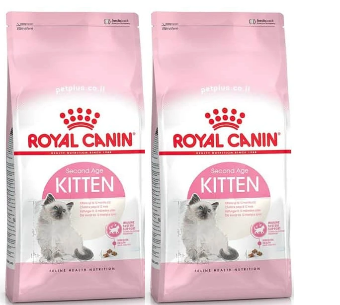 2 שקי רויאל קנין קיטן 4 ק"ג